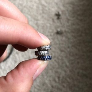 THREE PANDORA SPACER BEADS